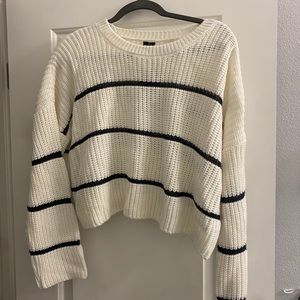 Cropped sweater